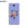 Case For Huawei Y7 2017 Case DUB-LX1 Silicone TPU Phone Cover For huawei y7 2019 Coqa y7 Print Painted Cat Flower Shells Bags