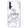 For Huawei Nova5T Case Huawei Nova 5T Case marble flower Silicone Soft Clear Cover Phone Case For Huawei Nova 5T 5 T Nova5T Case