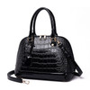 Women Luxury Alma Crocodile Bag Top Handle Handbag