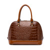 Women Luxury Alma Crocodile Bag Top Handle Handbag