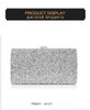 Women Evening Clutch Bag Diamond Sequin Wedding Clutch Purse and Handbag