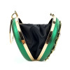 Women's Luxury Elegant Crystal Round Clutch Purse Bag for Evening Wedding Party