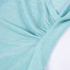 Reflective Cross V-neck Bodysuit