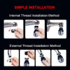 360 Degree adjustable Water Filter Diffuser Water Saving Nozzle Faucet Connector Shower Kitchen Faucet