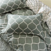 King Comforter Bedding Set Bed Linen Set Grey Black Duvet Cover Sets Queen Bedding Sets With Pillowcase