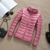 Winter Women Ultralight Thin Down Jacket 90% White Duck Down Hooded Jackets Long Sleeve Warm Coat Parka Female Portable Outwear