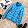 Winter Women Ultralight Thin Down Jacket 90% White Duck Down Hooded Jackets Long Sleeve Warm Coat Parka Female Portable Outwear
