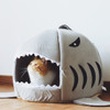 Soft Shark Pet Dog Cat Kennel House Tent Doggy Winter Warm Cushion Basket Animal Bed Cave Pet Supplies