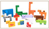 JOH Wooden Animal Building Blocks Color For Kids