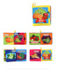 JOH Montessori Animal Fabric Book Ratteles Toys