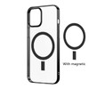iPhone 12 Mini Pro Max Transparent Hard Magnetic Case
