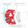 10 PCS Christmas Female Mask Disposable Face Mask