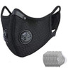 1 PC With 10 Filters Mask Half Face Reusable Washable Protector
