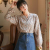 Long Sleeve Chiffon Blouse Women Floral Print Blouses Long Sleeve Chiffon Blouse Women Floral Print Blouses