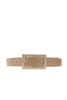 Fashion Rhinestone Square Buckle Belt