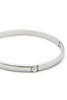 Cubic Zirconia Stainless Steel Bangle