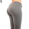 Blanca Fashion Women's Sexy Casual Solid Color High Waist Elastic Skinny Pencil Pants