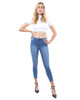 Talus High Waisted Skinny Jeans - Blue Talus High Waisted Skinny Jeans - Blue