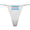 Chicago Flag Womens Thong Underwear