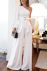 Classy Summer Loose Off Shoulder Jumpsuit