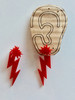 Zig Zag Pow! Superhero Earring Set for Women