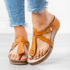 2019 Women Fashion Wedge Heel Summer Slippers Sandals