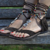 Boho Flip Flops Tassels Flat Sandal