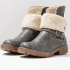 2019 Women Warm Retro Leather Martin Ankle Boots