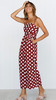 Polka dot wide leg jumpsuit Polka dot wide leg jumpsuit