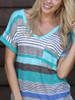 Patch Pocket Striped T-Shirt