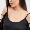 Maternity Open Shoulder Round Neck Hollow Out Plain T-Shirts