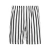 Parent-child striped high-waist bikini
