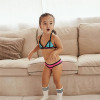 High waist parent-child swimsuit