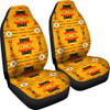 Seven Tribes Orange Car Seat Covers