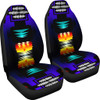 Midnight Sage Fire Set of 2 Car Seat Covers