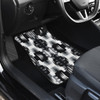 Black and White Sage Front Car Mats (Set Of 2)