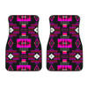 Midnight Pink Front Car Mats (Set Of 2)