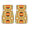 Seven Tribes Tan Front Car Mats (Set Of 2)