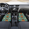 Seven Tribes Teal Front Car Mats (Set Of 2)
