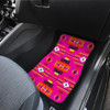 Seven Tribes Pink Front Car Mats (Set Of 2)