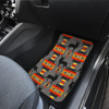 Deer Gray Front And Back Car Mats (Set Of 4)