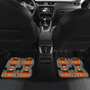 Deer Gray Front And Back Car Mats (Set Of 4)