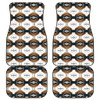 Cofitichequi White  Front And Back Car Mats (Set Of 4)