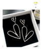 Juliet Heart Crystal Earrings