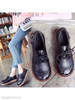 Plain Round Toe Date Outdoor Flat & Loafers