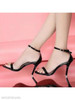 Plain Stiletto High Heeled PU Casual Pumps