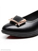 Plain Low Heeled Round Toe Casual Date Comfort Flats