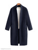 Band Collar Plain Coat