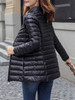 Band Collar Plain Coat