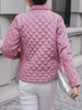 Band Collar Plain Coat